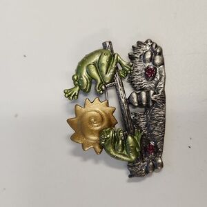 Vintage DD Brooch